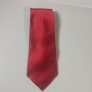 Romario Manzini Solid Red Tie